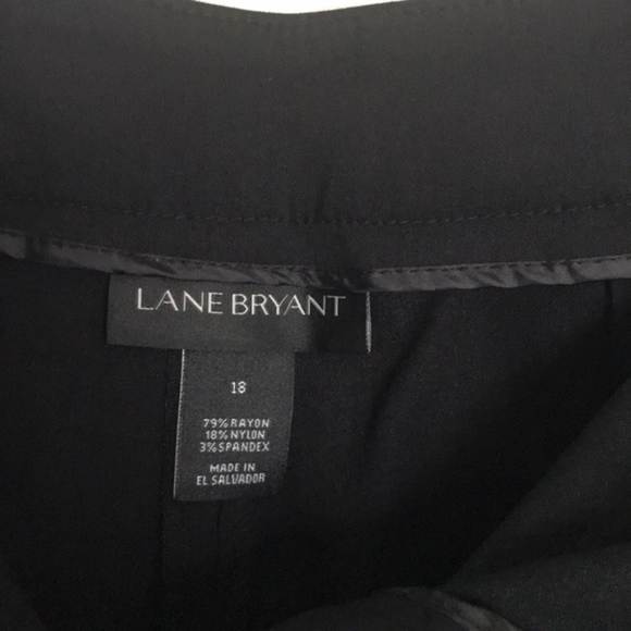 HOST PICK Lane Bryant's Black LENA Ankle Pants - Picture 6 of 9